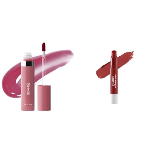 MARS Drip Lip Mist for Women (4.5 ml) (02-Mulberry Drip) Matte Super Stay Lipstick | Up to 12 Hours Long Lasting | Smudge Proof and Waterproof Lipstick for Women (2.6 gm) (04-FAITH)