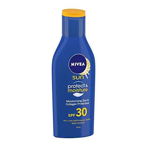 Nivea Sun Lotion For Oily Skin, Spf 50 With UVA & UVB Protection, Water Resistant Sunscreen For, 75Ml & Sun Lotion For Oily Skin, Spf 30, Water Resistant Sunscreen For, 75Ml, Pack Of 1