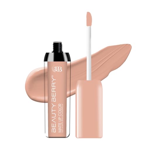 Beauty Berry Soft & Matte Waterproof Lip Color, Rich Pigment, Long Lasting, Non-Transfer Liquid Lipstick With Vitamin E (Petite Orchid-30, 1)