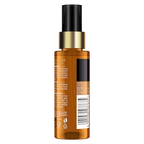 TRESemme Gloss Ultimate Ultra Shine Hair Serum 50ml with Macadamia Oil & Vitamin E, for Super shiny Finish
