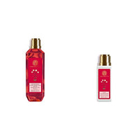 Forest Essentials Ayurvedic Bhring Raj Herb Enriched Head Massage Oil, 200ml & Forest Essentials Hair Conditioner Bhringraj and Shikakai, 50ml