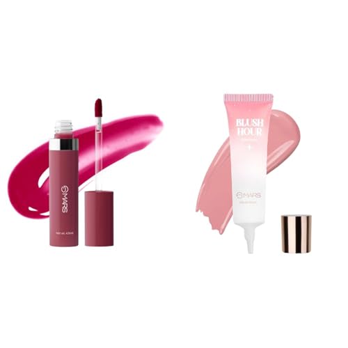 MARS Drip Lip Mist for Women (4.5 ml) (08-Plum Drip) Liquid Blush Hour | Dewy-Matte Finish | Highly Pigmented | Lightweight & Long-Lasting Formula | Effortless Application (12 ml) (03-SUNKISSED)