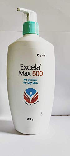Cipla Excela Max Moisturiser for Dry & Itchy Skin | Paraben-Free | 200g