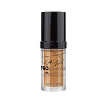 L.A Girl HD Pro Liquid Matte Foundation for Face Makeup - Nude Beige, Matte & Poreless Ultra Blendable Liquid, Full Coverage & Long Lasting Glow, Natural Finish Infallible, Vegan & Cruelty - 28ml