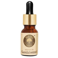 Old Tree Pure Sandalwood Essential Oil for Fragrance, Skin, Bathing (15ml) - Chandan Oil with Dropper for Stress Relief & Relaxation, Aromatherapy, Diffuser, Soap & Candle Making