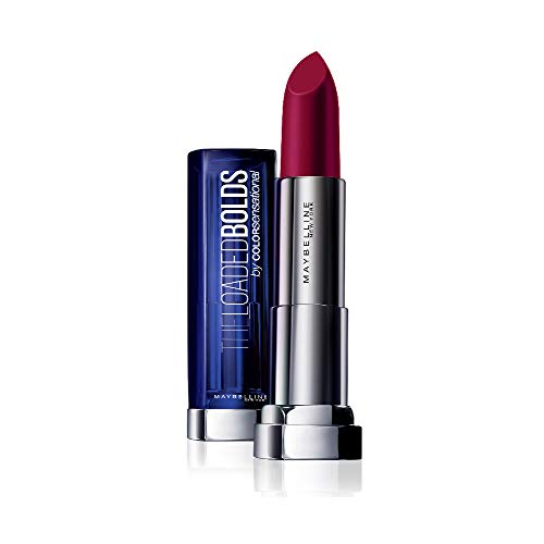 Maybelline New York Color Sensational Loaded Bold Lipstick, Midnight Date, 3.9g and Maybelline New York Color Sensational Creamy Matte Lipstick, 695 Divine Wine, 3.9g