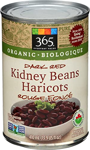 365 by Whole Foods Market Organic Red Kidney Beans, 13.86 Fl Oz