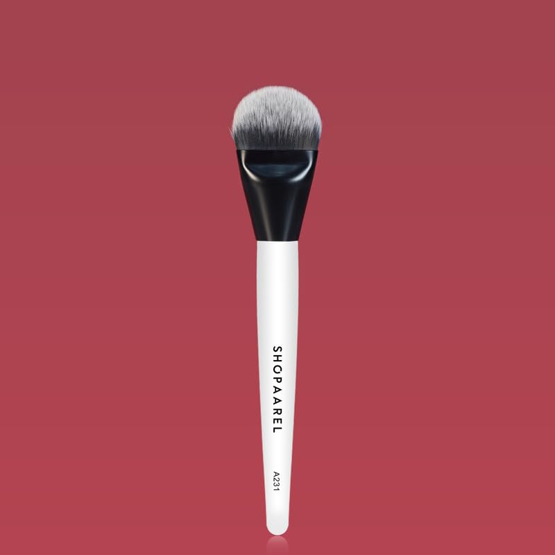 SHOPAAREL A231 - TONGUE-SHAPED FOUNDATION BRUSH