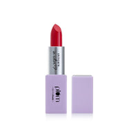 Plum Velvet Haze Matte Lipstick with SPF 30 | Powder Matte Finish | Highly Pigmented | With Ceramides | 07 Radiant Red