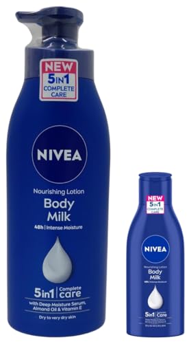 Nivea Body Nourish Body Lotion 400 ml & 120 ml (Pack of 2)
