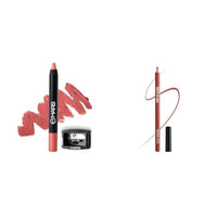 MARS Long Lasting Crayon Lipstick up to 12 Hours Stay (3.5 gm) (12-I Am Fierce) Matte Lip Liner | One Swipe Smooth Application | Long Lasting Lip Pencil (1.4gm) (15-MUDDY BRICK)