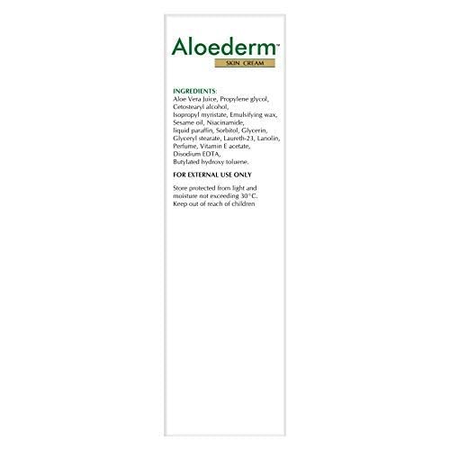 Aloederm Skin Cream For Treating Dry Skin, Cold Processed Aloevera, Delays Ageing, 50g