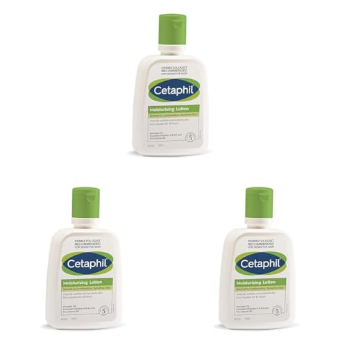 Cetaphil Moisturizing Lotion For Normal To Combination,Sensitive Skin|100 Ml|Moisturizer With Niacinamide,Panthenol|Non-Greasy,Won'T Clog Pores|Dermatologist Recommended|Paraben,Sulphate Free