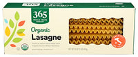 365 Pasta Lasagne Organic, 16 Ounce