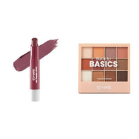 MARS Matte Super Stay LipstickWaterproof Lipstick for Women (2.6 gm) (07-SURREAL) 12 Shades Back to Basics Eyeshadow Palette with Free Applicator (14.4 gm) (Shade-02)