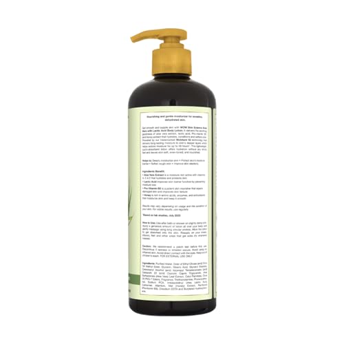 WOW Skin Science Aloe Vera Body Lotion for Ultra Light Hydration - All Skin Type - 400ml