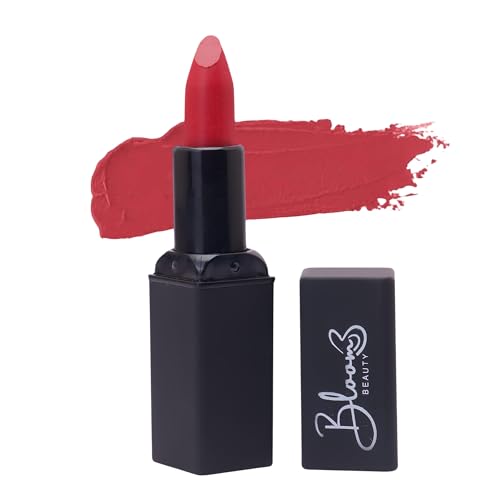 Bloom Beauty Bullet Lipstick Creamy Matte Finish Hydrating & Long-Lasting,Ruby Glaze