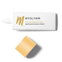 MyGlamm Tinted Perfection Brightening Banana Primer -27g- Banana | Yellow |Tinted Primer | Lightweight Formula
