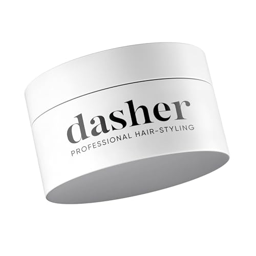 Dasher Hair Styling Cream, Lightweight Cream, Medium Hold Puck, With Argan Oil & Biotin, Flexible Hold & Water-Based, Shapes & Texturizes Hair (100g)