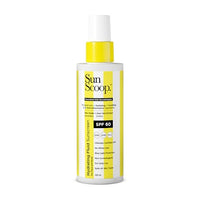 SunScoop Hydrating Face & Body Fluid Sunscreen Spray SPF 60 PA++++ | Water Resistant With Zinc Oxide, Broad Spectrum, No White Cast, Non-Comedogenic Quick Absorbing | For Men & Women-125ml