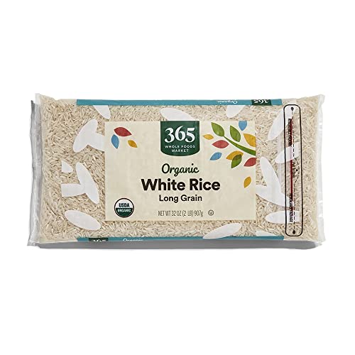 365 Rice White Long Grain Organic, 32 Ounce