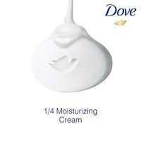 Dove Cream Beauty Bathing Bar (Pack of 5) 125g each For 24 Hour Nourished Skin with ¼ Moisturising Cream and Nutrient Serum