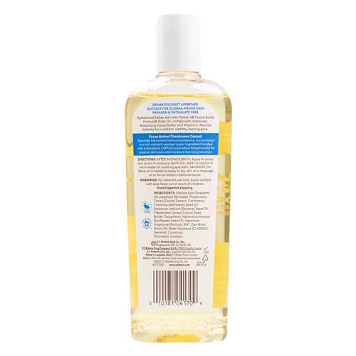 Palmer's Cocoa Butter Formula Moisturizing Body Oil with Vitamin E -- 8.5 fl oz (Pack of 2)