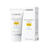 LANEIGE Hydro UV Defense Sunscreen EX SPF 50+ | Broad Spectrum | Moisture Based Sunscreen | Light & Non-Greasy | No White Cast | Soothing Hydration | Suitable for All Skin | For Men & Women | 50ml