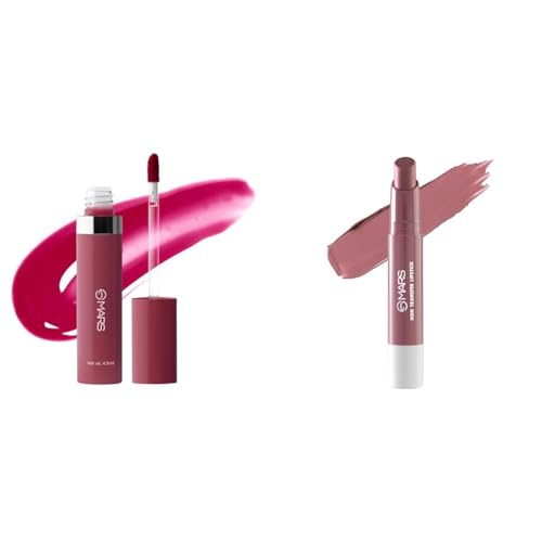 MARS Drip Lip Mist for Women (4.5 ml) (08-Plum Drip) Matte Super Stay Lipstick | Up to 12 Hours Long Lasting | Smudge Proof and Waterproof Lipstick for Women (2.6 gm) (14-ENCHANTED)