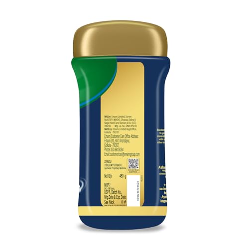 Zandu Dirghayuprash: Anti Age Action* with Vayasthapan Mahakashaya Herbs, Scientifically Proven, goodness of Chyawanprash for 3 way immunity action*| Boosts Energy, Strength, Stamina | Helps Strengthen Bones & Joints| | 450 GM