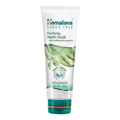 Himalaya Herbals Purifying Neem Scrub, 100gm & Himalaya Herbals Purifying Neem Face Wash, 150ml