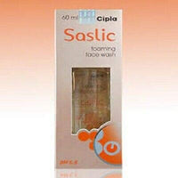 Cipla Saslic Foaming Face Wash | pH 5.5 | Salicylic acid | Acne Prone Skin | Oily skin | 60ml (Pack of 3)