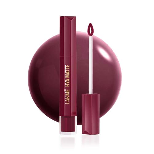 Lakmé 9to5 Liquid Lipstick, Hya Matte, with Hyaluronic Acid for hydrated lips, Meetup Mauve 3.6gm