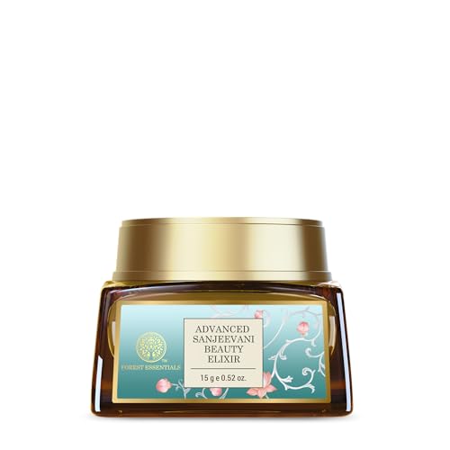 Forest Essentials Sanjeevani Herb Infused Day Cream | Pre-Moisturiser Day Cream Evens Out Skin Texture | Revives Damaged Cells | With Omega 3, 6, & 9, Hyaluronic Acid, Red Algae Extracts