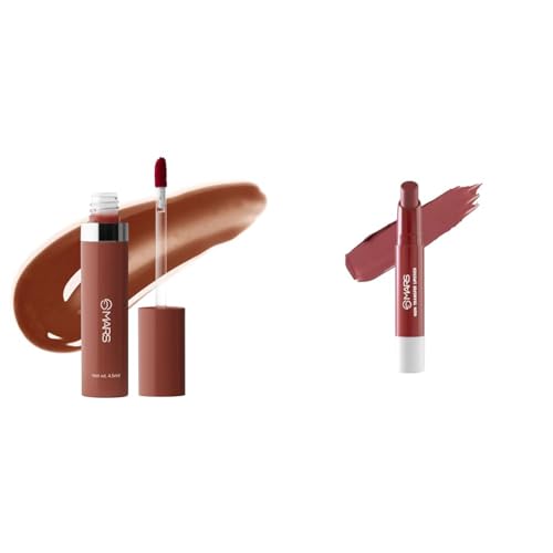 MARS Drip Lip Mist for Women (4.5 ml) (06-Cocoa Drip) Matte Super Stay Lipstick | Up to 12 Hours Long Lasting | Smudge Proof and Waterproof Lipstick for Women (2.6 gm) (02-TREASURE)