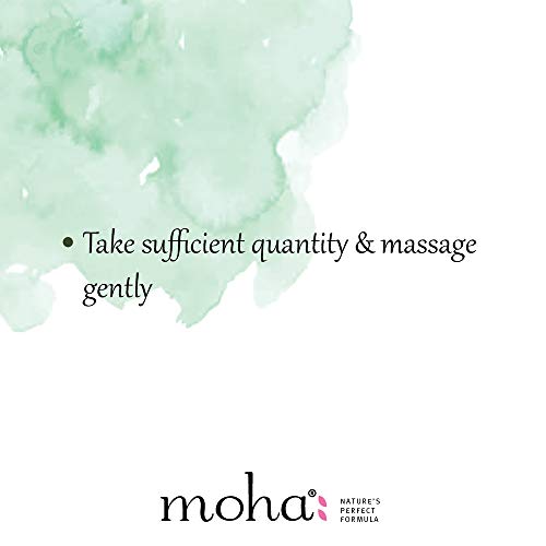 moha: Rejuvenating Massage Oil with Jojoba Oil, Almond Oil and Olive Oil For De-stresses and Tones the Skin -100ml (Pack of 1)