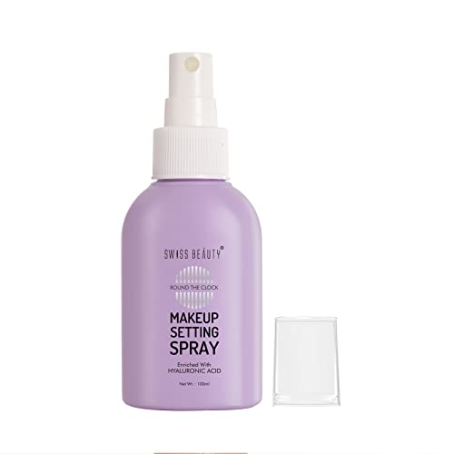 Swiss Beauty Round The Clock Makeup Setting Spray, 100ml