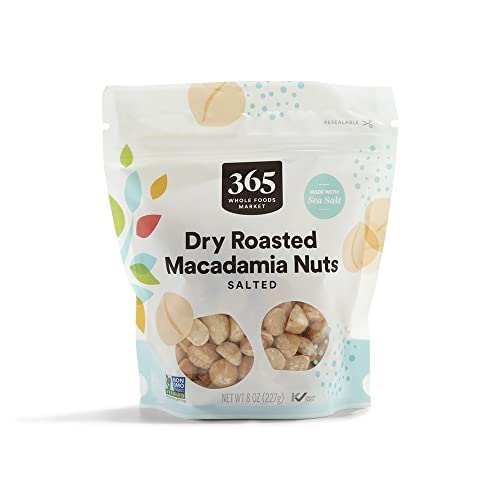 365 Nuts Macadamia Organic, 8 Ounce