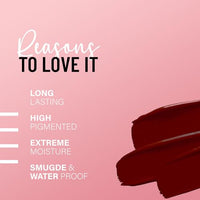 Seven Seas Pure Liquid Lipstick, Matte Finish, Purple (Monza, 7ml)