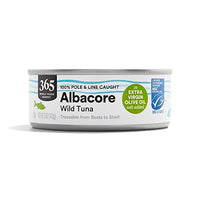 365 Tuna Albacore In Evoo Salt Added, 5 Ounce