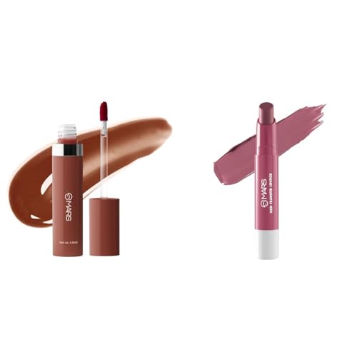 MARS Drip Lip Mist for Women (4.5 ml) (06-Cocoa Drip) Matte Super Stay Lipstick | Up to 12 Hours Long Lasting | Smudge Proof and Waterproof Lipstick for Women (2.6 gm) (16-ANGEL WINGS)