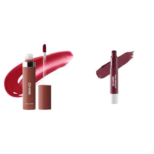 MARS Drip Lip Mist for Women (4.5 ml) (03-Rosewood Drip) Matte Super Stay Lipstick | Up to 12 Hours Long Lasting | Smudge Proof and Waterproof Lipstick for Women (2.6 gm) (03-SPIRIT)