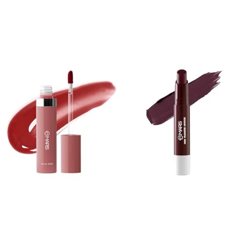 MARS Drip Lip Mist for Women (4.5 ml) (05-Cranberry Drip) Matte Super Stay Lipstick | Up to 12 Hours Long Lasting | Smudge Proof and Waterproof Lipstick for Women (2.6 gm) (18-MYSTICAL)