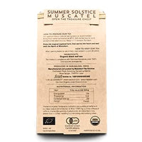 Makaibari Tea Treasures Summer Solstice Muscatel | Organic Darjeeling Second Flush Whole Leaf Black Tea | USDA Certified Premium Black Tea | 100 Grams|Loose Leaves
