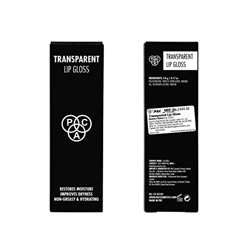 PAC Transparent Lip Gloss