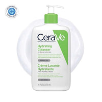 CeraVe Hydrating Cleanser For Normal To Dry Skin (473ml) - Non-Foaming Face Wash with Hyaluronic Acid And Ceramides | Non-Comedogenic, Non-Irritating And Fragrance-Free Cleanser