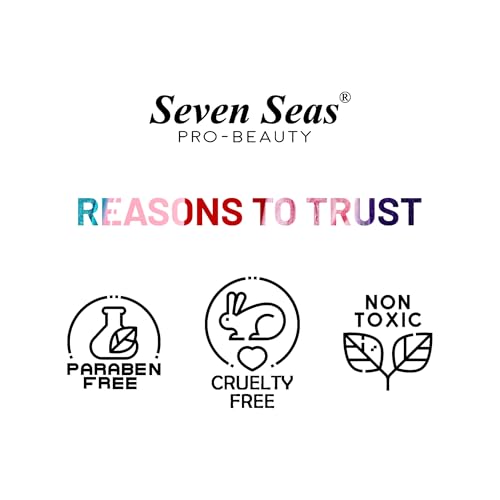 Seven Seas Easy Gel Nail Polish | Quick Dry Gel Nail Polish, Pack of 3 (Combo-02, 30ml)