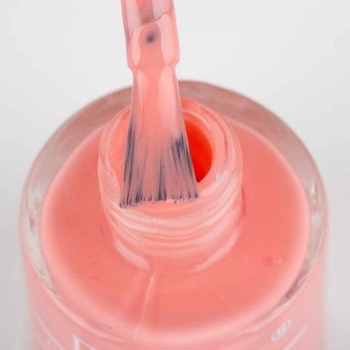 DeBelle Glossy Finish Gel Nail Polish De Carnation (Blush Pink Nail Paint), 8 ml