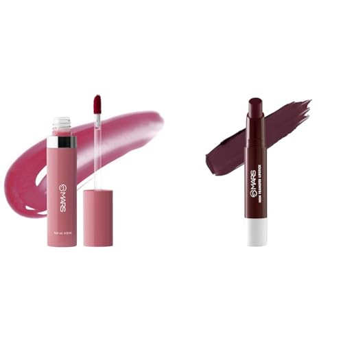 MARS Drip Lip Mist for Women (4.5 ml) (02-Mulberry Drip) Matte Super Stay Lipstick | Up to 12 Hours Long Lasting | Smudge Proof and Waterproof Lipstick for Women (2.6 gm) (18-MYSTICAL)