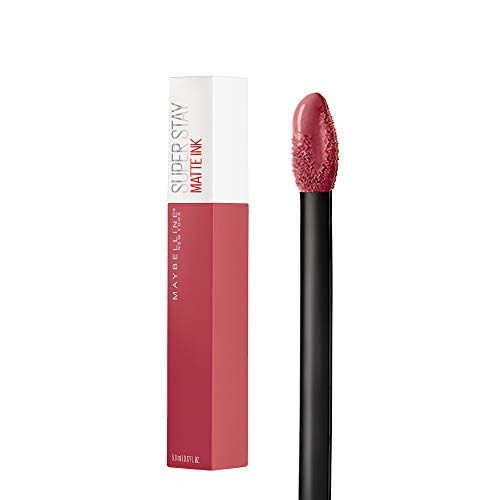 Maybelline New York Super Stay Matte Ink Liquid Lipstick, 20 Pioneer, 5ml and Maybelline New York Super Stay Matte Ink Liquid Lipstick, 225 Delicate, 5ml